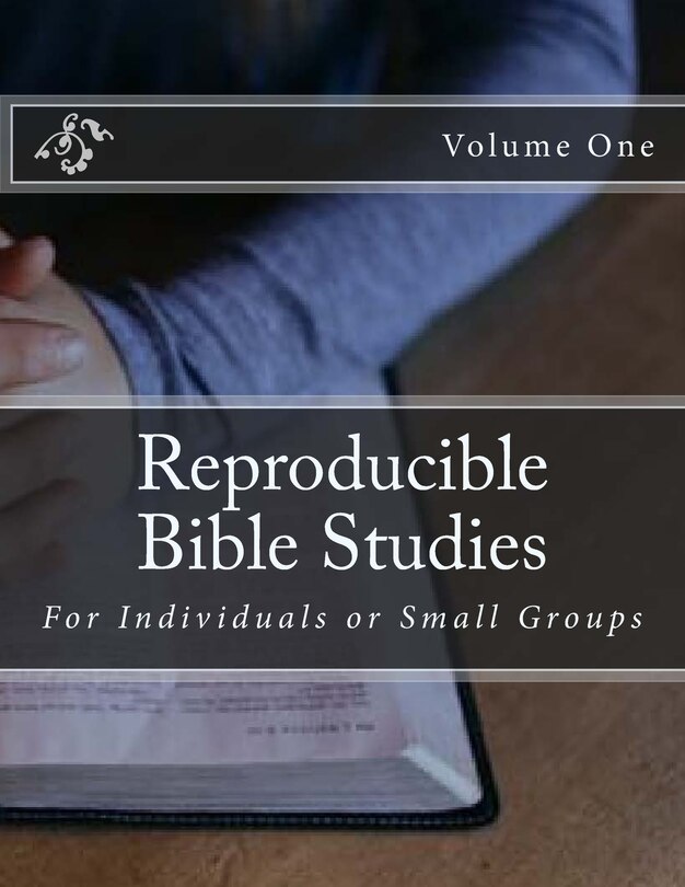 Front cover_Reproducible Bible Studies