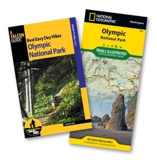 Front cover_Best Easy Day Hiking Guide And Trail Map Bundle: Olympic National Park