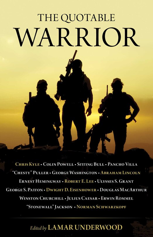 Front cover_The Quotable Warrior