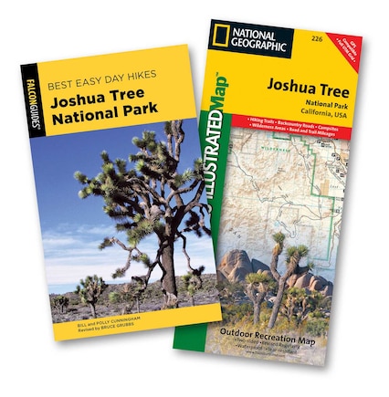 Best Easy Day Hiking Guide And Trail Map Bundle: Joshua Tree National Park