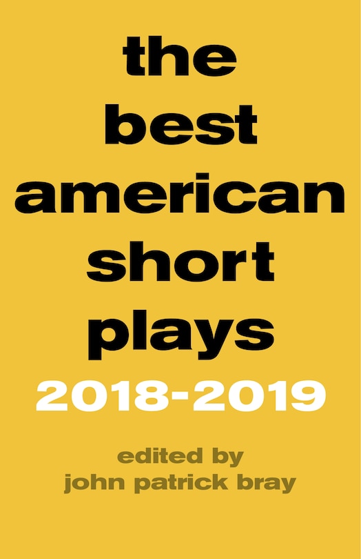 Couverture_The Best American Short Plays 2018–2019