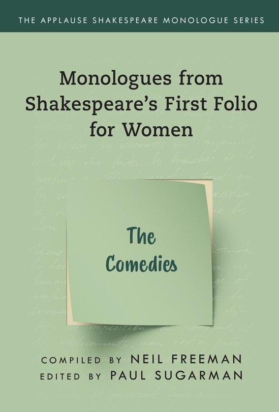 Front cover_Monologues from Shakespeare’s First Folio for Women