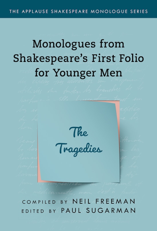 Front cover_Monologues from Shakespeare’s First Folio for Younger Men