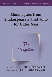 Front cover_Monologues from Shakespeare’s First Folio for Older Men