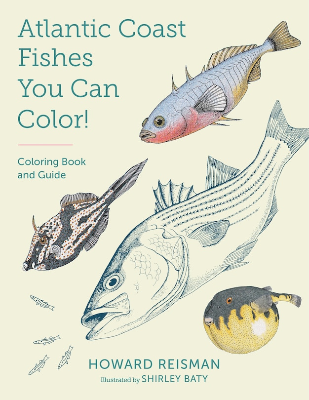 Couverture_Atlantic Coast Fishes You Can Color!