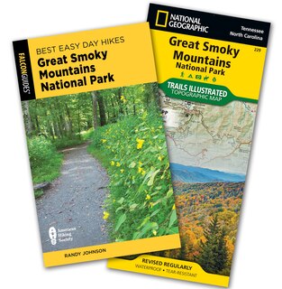 Best Easy Day Hiking Guide and Trail Map Bundle: Great Smoky Mountains National Park