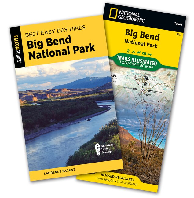 Front cover_Best Easy Day Hiking Guide and Trail Map Bundle: Big Bend National Park