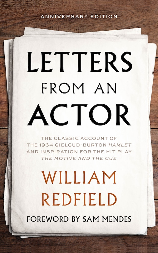 Front cover_Letters from an Actor