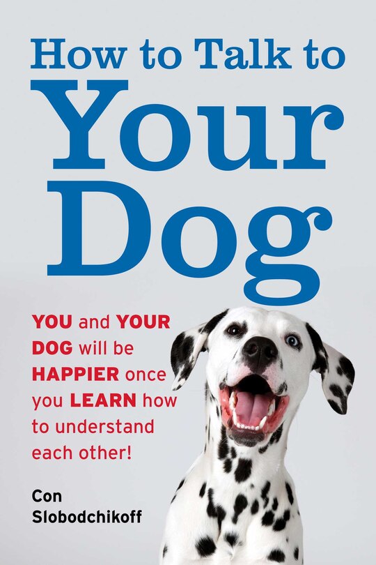 Front cover_How to Talk to Your Dog