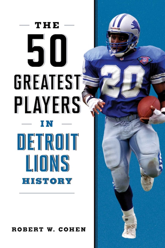 Couverture_The 50 Greatest Players in Detroit Lions History