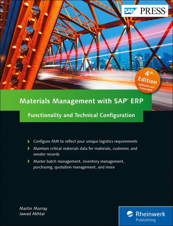 Couverture_Materials Management with SAP Erp: Functionality and Technical Configuration