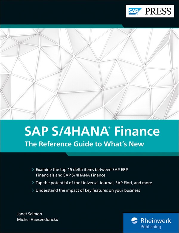 Front cover_SAP S/4hana Finance: The Reference Guide to What's New