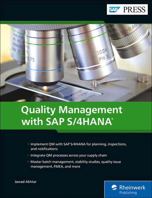 Front cover_Quality Management with SAP S/4hana