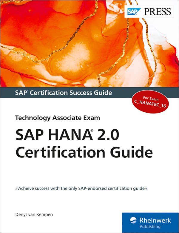 Front cover_SAP Hana 2.0 Certification Guide: Technology Associate Exam
