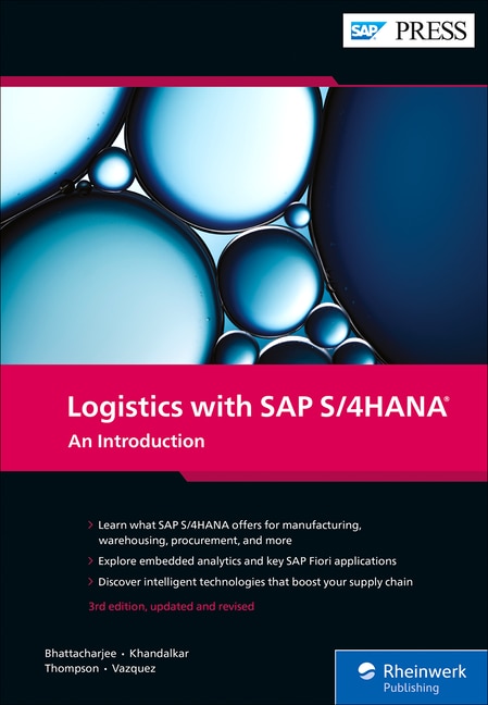 Front cover_Logistics with SAP S/4hana