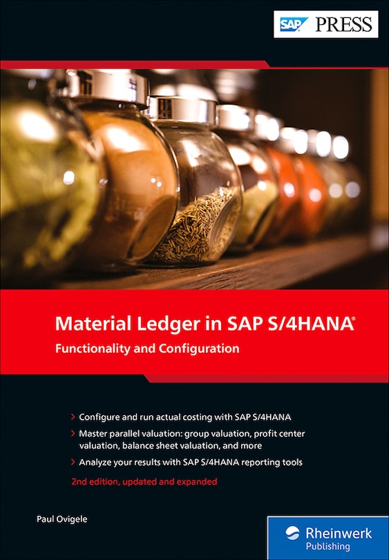 Front cover_Material Ledger in SAP S/4hana