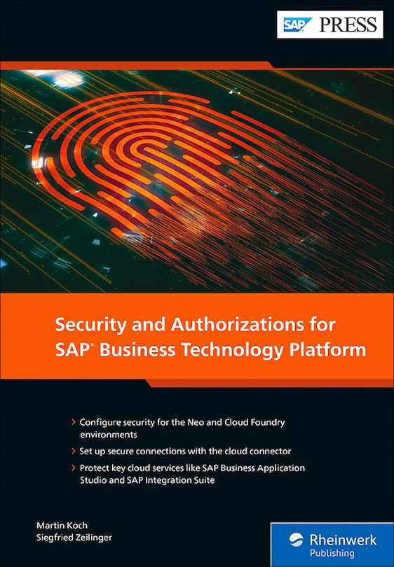 Couverture_Security and Authorizations for SAP Business Technology Platform