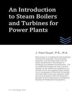 Couverture_An Introduction to Boilers and Turbines for Power Plants