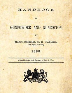 Front cover_Handbook of Gunpowder and Guncotton