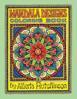 Front cover_Mandala Designs Coloring Book No. 1