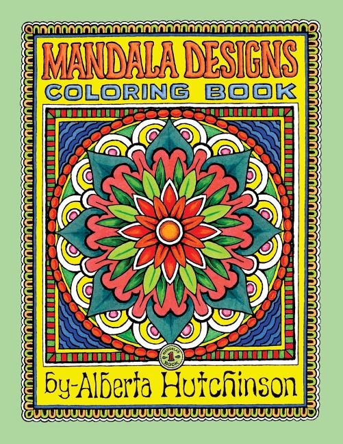 Front cover_Mandala Designs Coloring Book No. 1