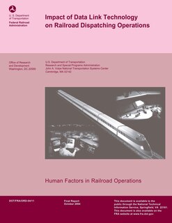 Couverture_Impact of Data Link Technology on Railroad Dispatching Operations