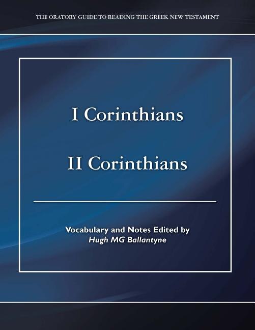 Couverture_I Corinthians II Corinthians
