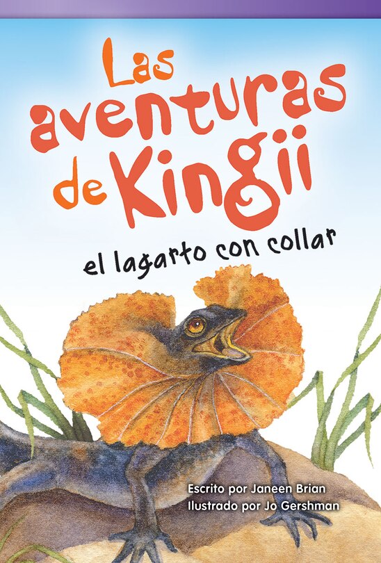 Front cover_Las Aventuras de Kingii El Lagarto Con Collar