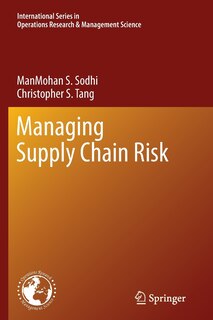 Front cover_Managing Supply Chain Risk