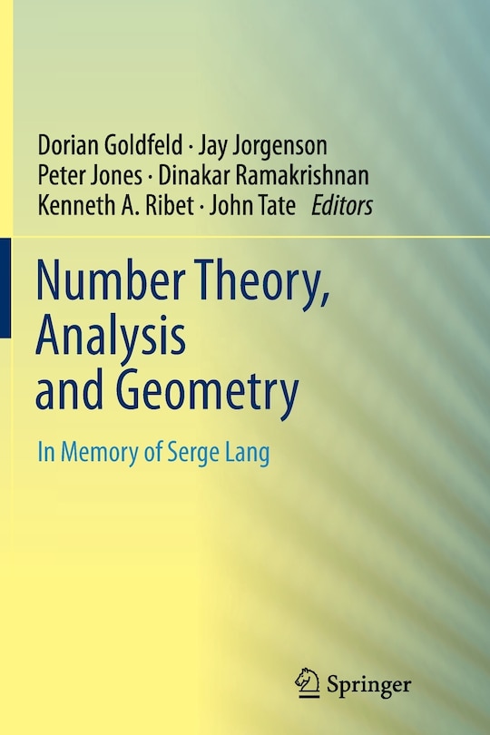 Couverture_Number Theory, Analysis and Geometry