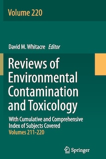 Front cover_Reviews Of Environmental Contamination And Toxicology