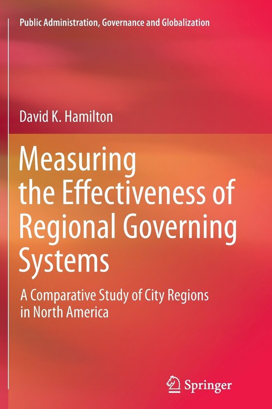 Front cover_Measuring the Effectiveness of Regional Governing Systems