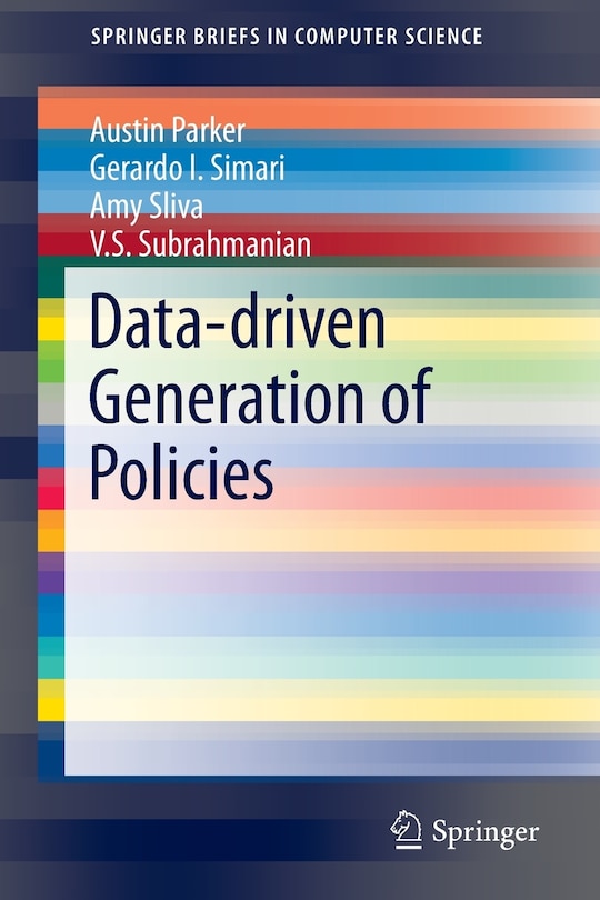 Front cover_Data-driven Generation of Policies