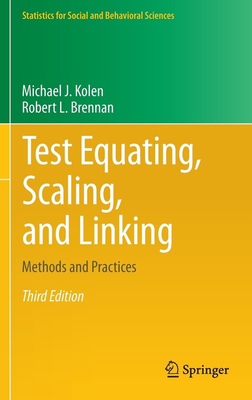 Couverture_Test Equating, Scaling, and Linking