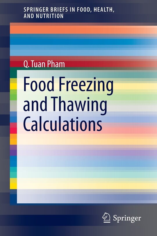 Front cover_Food Freezing and Thawing Calculations