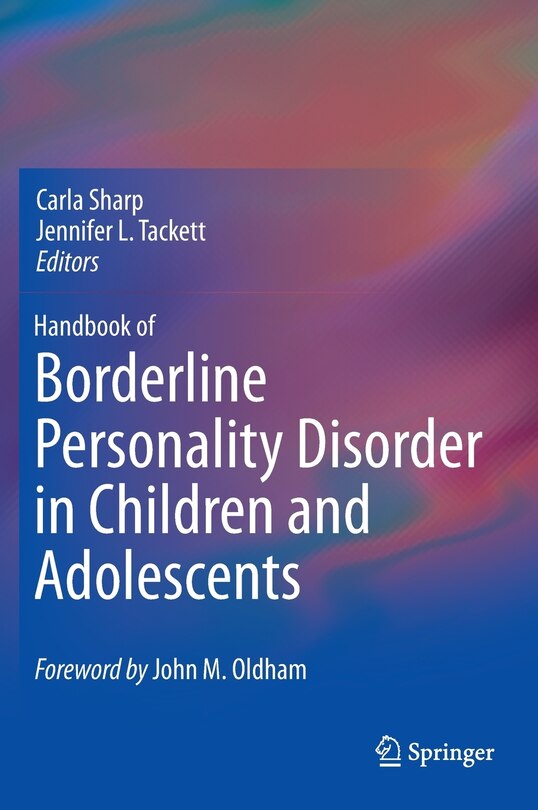 Couverture_Handbook of Borderline Personality Disorder in Children and Adolescents