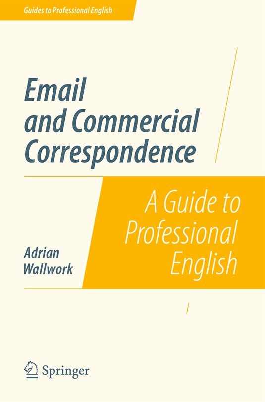 Front cover_Email and Commercial Correspondence