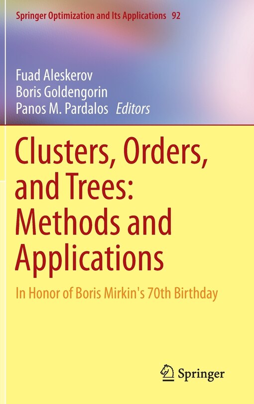 Couverture_Clusters, Orders, And Trees