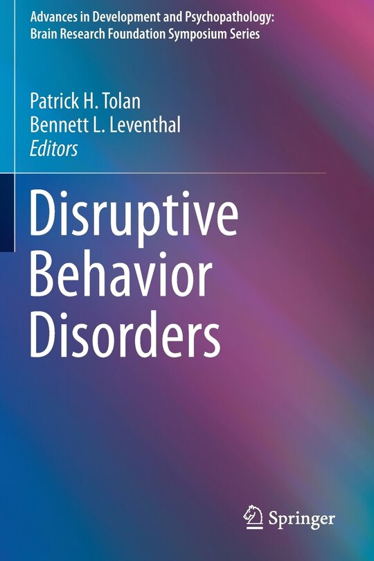 Front cover_Disruptive Behavior Disorders