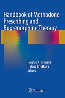 Couverture_Handbook of Methadone Prescribing and Buprenorphine Therapy