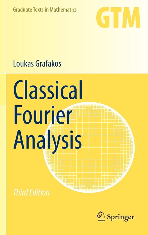 Couverture_Classical Fourier Analysis