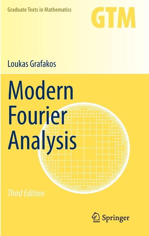 Front cover_Modern Fourier Analysis