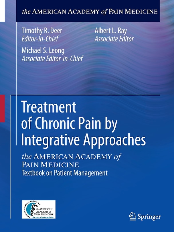 Couverture_Treatment of Chronic Pain by Integrative Approaches