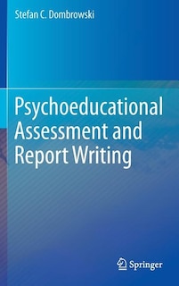 Front cover_Psychoeducational Assessment and Report Writing