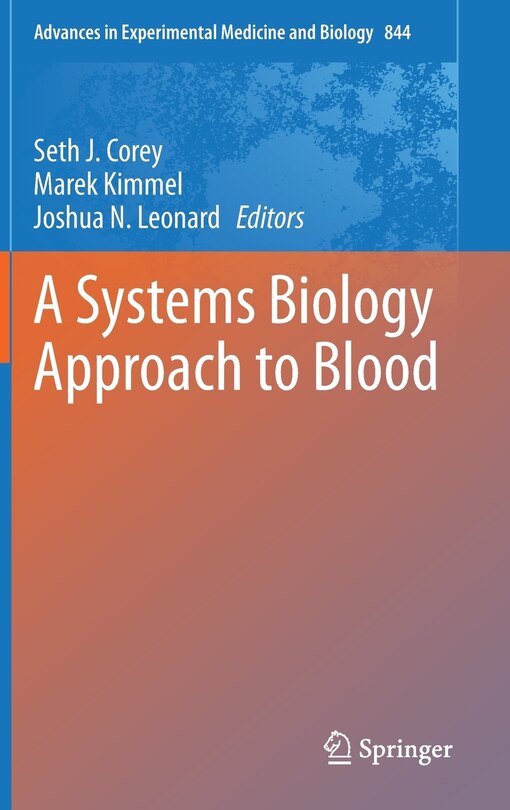 Couverture_A Systems Biology Approach to Blood