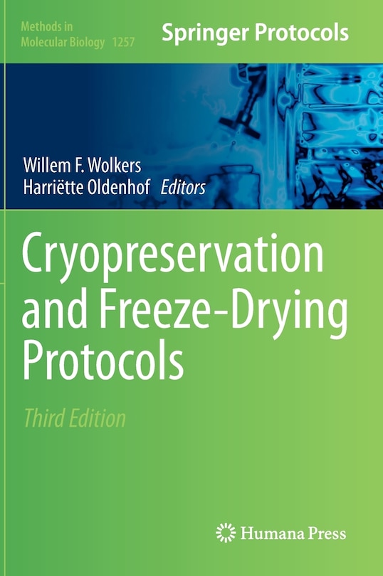 Front cover_Cryopreservation and Freeze-Drying Protocols