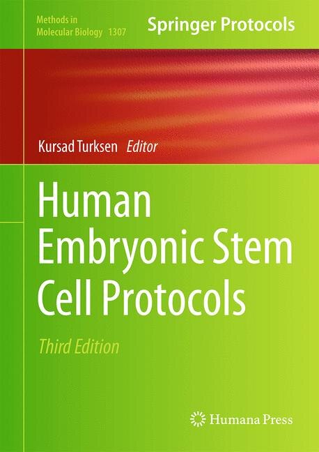 Couverture_Human Embryonic Stem Cell Protocols