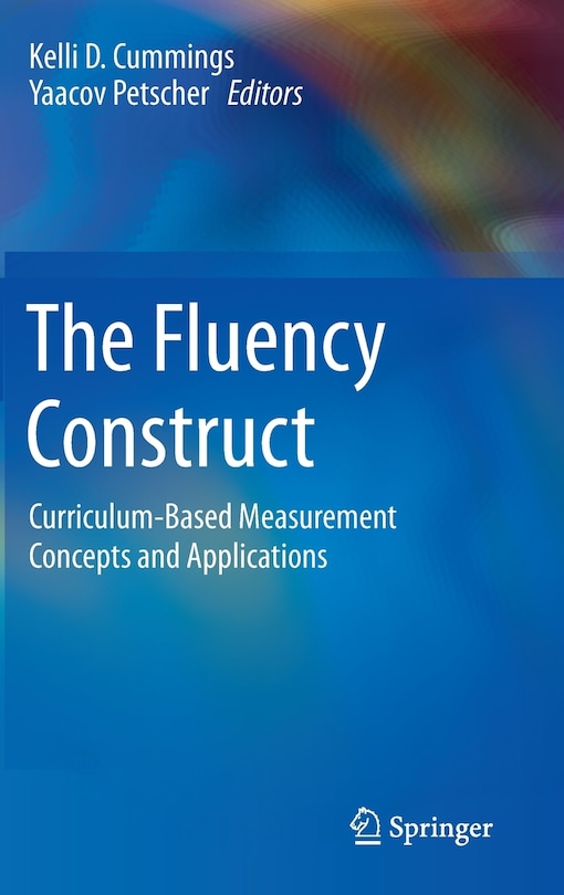 Front cover_The Fluency Construct