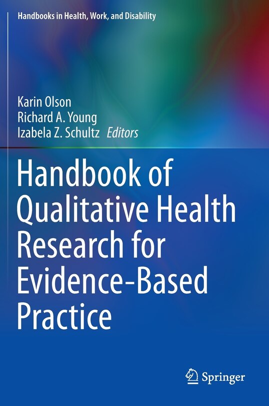 Couverture_Handbook of Qualitative Health Research for Evidence-Based Practice