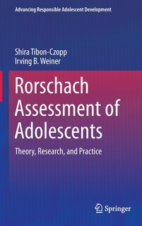 Couverture_Rorschach Assessment of Adolescents